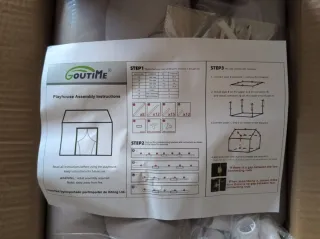 Nuovissima. Casetta tenda gioco