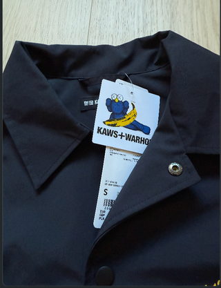 Cortavientos Kaws x Warhol Talla S