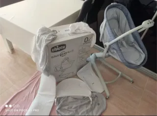 Chicco 4 en 1: Cuna, Hamaca, Trona, silla