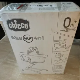 Chicco 4 en 1: Cuna, Hamaca, Trona, silla