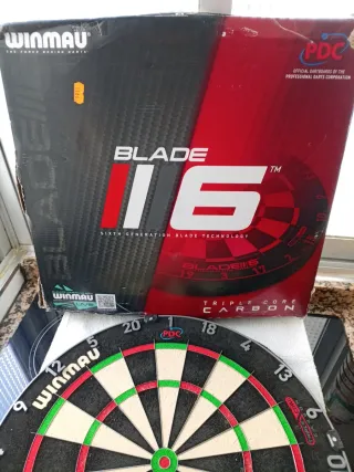 Diana de dardos Winmau Blade 5 Carbon