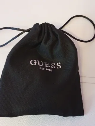 Anillo Guess Hombre Flor de Lis Plata