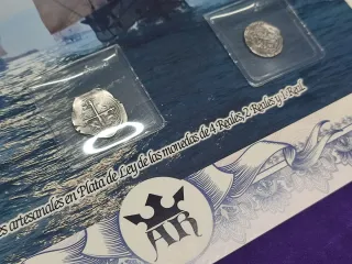 Monedas Felipe II Tesoros del Caribe