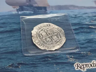 Monedas Felipe II Tesoros del Caribe