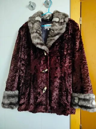 Abrigo pelo Madeline Talla 40