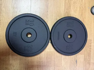 Lote 1 discos de pesa DOMYOS