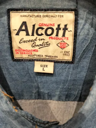 Camicia jeans Alcott uomo