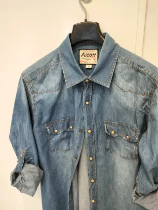 Camicia jeans Alcott uomo