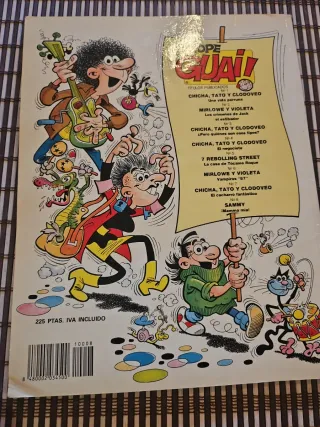 Cómic Tope Guai! Sammy N.8