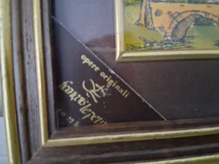 Quadretto Lamina Oro 22k Francois Lepetite