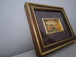 Quadretto Lamina Oro 22k Francois Lepetite