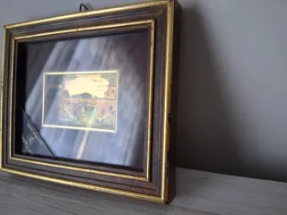 Quadretto Lamina Oro 22k Francois Lepetite