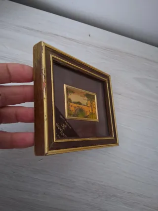 Quadretto Lamina Oro 22k Francois Lepetite