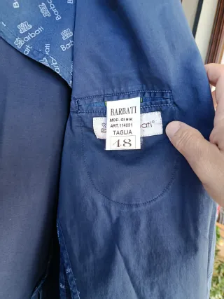 Giacca uomo Barbati blu