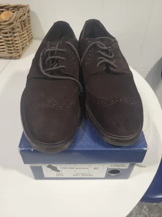 Zapatos de vestir de ante para hombre