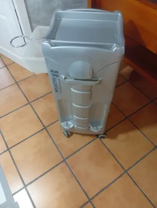 Cajonera Baño Peluquería Plástico Gris