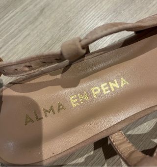 Zapatos Alma en Pena Talla 37 Beige
