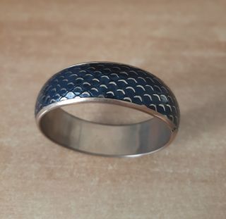 Bracciale donna blu scuro e bronzo