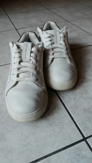 Calvin Klein Jeans Sneakers Bianche Nere