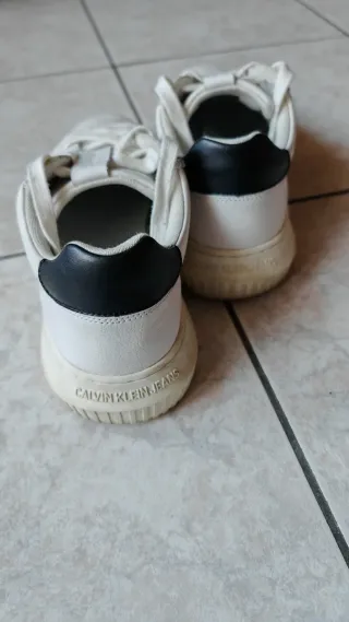 Calvin Klein Jeans Sneakers Bianche Nere