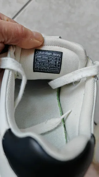 Calvin Klein Jeans Sneakers Bianche Nere