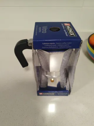 Cafetera Italiana Monix Vitro Express 6 tazas