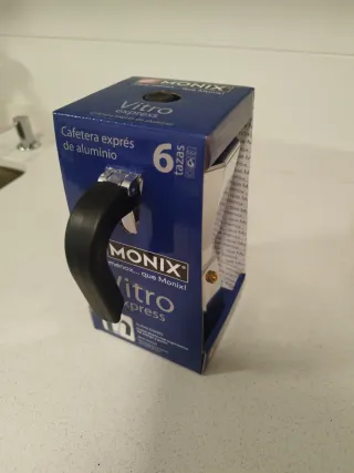 Cafetera Italiana Monix Vitro Express 6 tazas