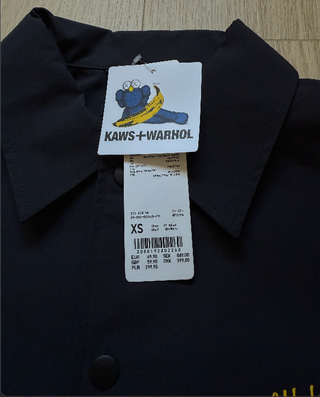 Cortavientos Kaws x Warhol Talla XS