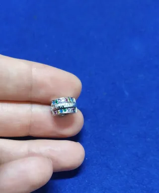 Charm Clip Corazón Familia Pulsera Pandora Plata