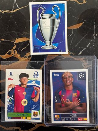 Lamine Yamal Quim Junyent Rookie Cards