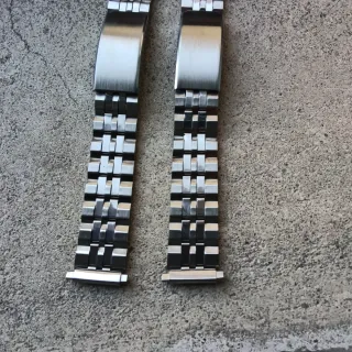 Cinturini acciaio vintage anse a pompa