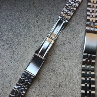 Cinturini acciaio vintage anse a pompa