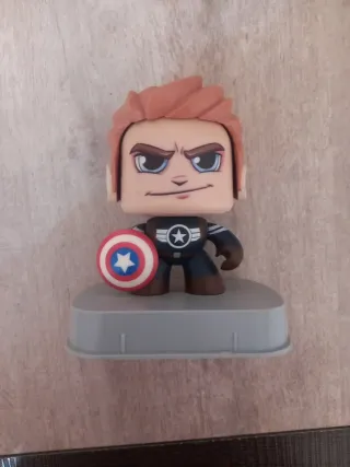 Figura Capitán América de Marvel Might Muggs.