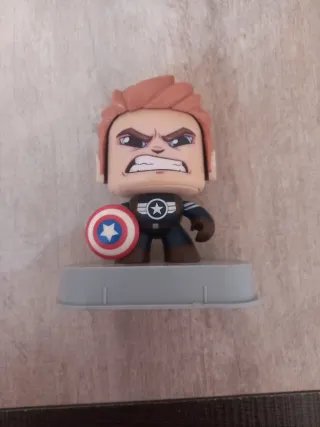Figura Capitán América de Marvel Might Muggs.