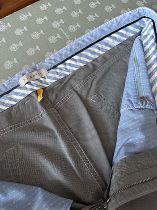 Pantaloni uomo Bugatti grigi