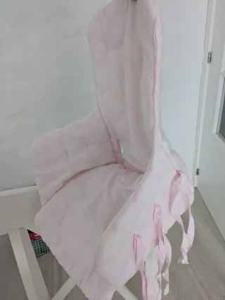 Funda trona Zara bebé rosa