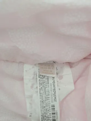 Funda trona Zara bebé rosa