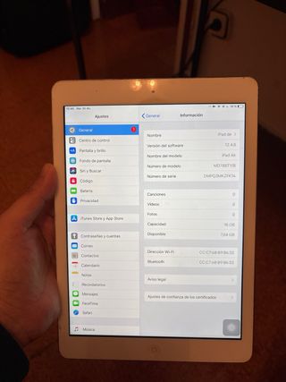 Apple iPad Air 2 Bianco