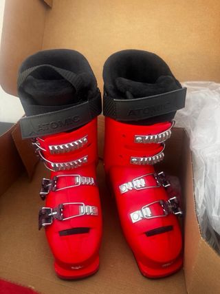 Botas de esquí niño talla 22-22.5 Atomic Jr60