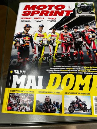 Rivista moto sprint 32 agosto 25