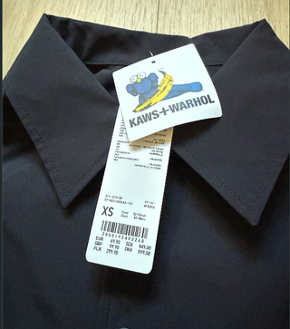 Cortavientos Kaws x Warhol Talla XS