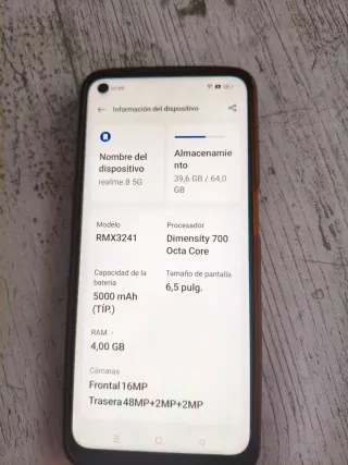 Móvil Realme 8 5G