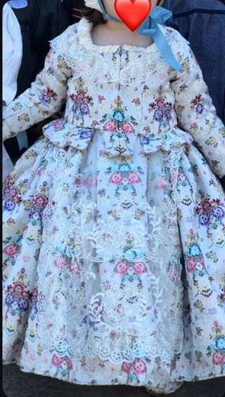 Vestido Fallera L'Antiga 2/3 años