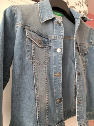 Cazadora tejana Benetton 10-11 años
