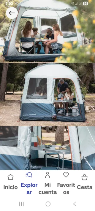 Tende Quechua per 6 e 10 persone