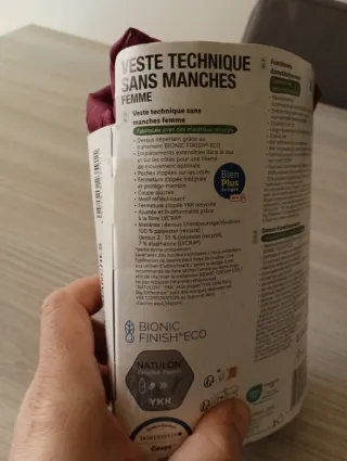 Gilet tecnico donna Crivit XL