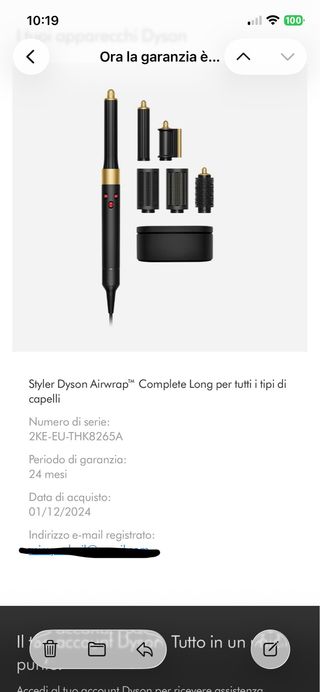 Dyson Airwrap Complete Long - Come Nuovo