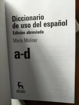 Diccionario de uso del español. Ed. abreviada