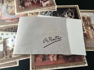 Cartella postali RETABLOS di ARTURO BALTAR