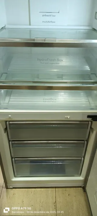 Nevera Combi SIEMENS Acero Inoxidable